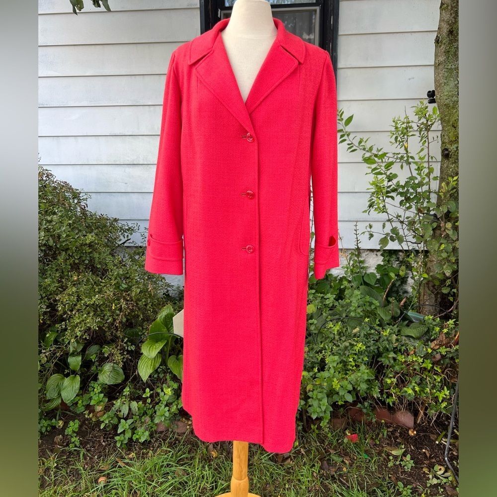 LORING PEACH VINTAGE PEACOAT SZ. Large